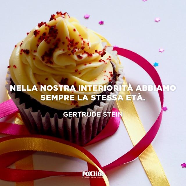 Frase Stein Cupcake in primo piano
