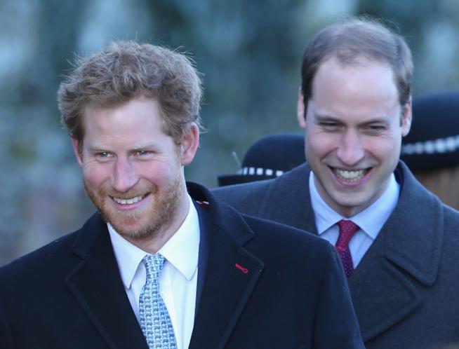 Il Principe Harry ha scelto suo fratello come testimone Il Principe Harry e suo fratello William