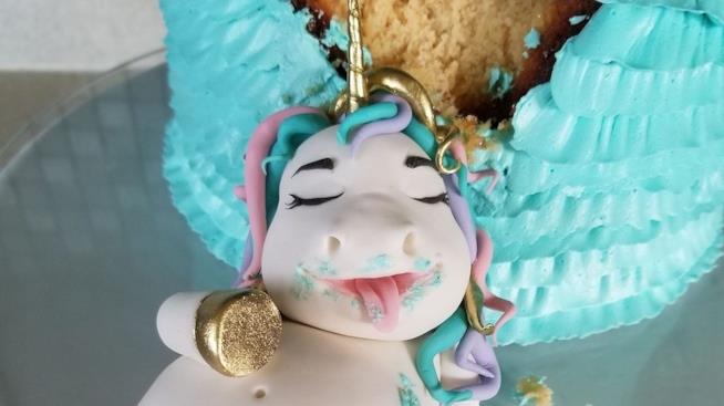 Fat Unicorn Cake: quando anche gli unicorni ingrassano. Una Fat Unicorn Cake
