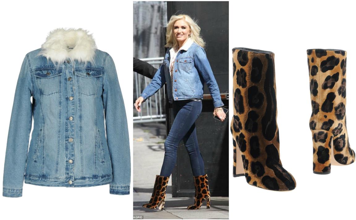 Gwen Stefani ha scelto un total look in denim
