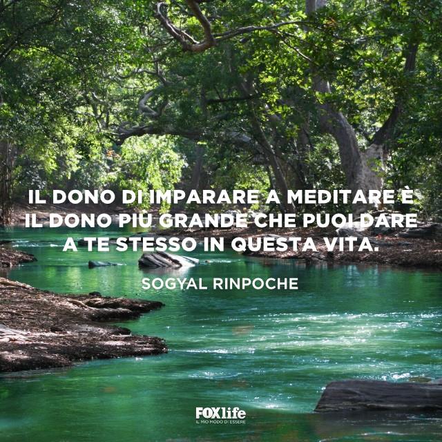 Frase Rinpoche Fiume in montagna