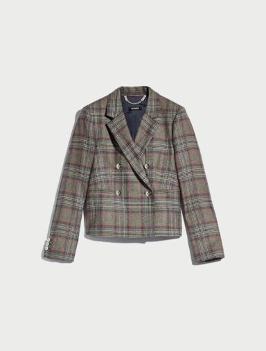 Blazer in flanella