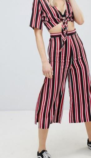 Pantaloni a righe
