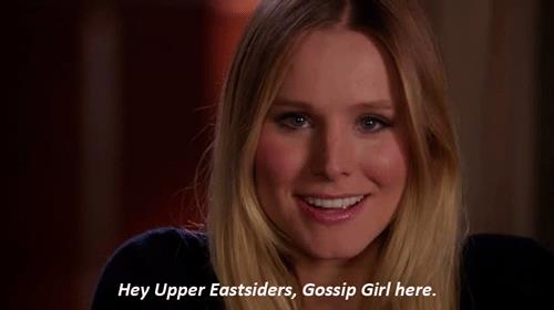 Kristen Bell Kristen Bell dice di essere Gossip Girl