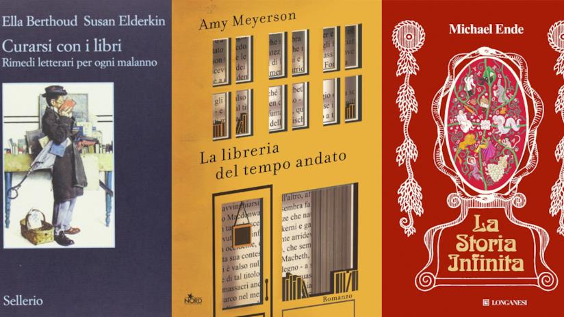 Una lista di libri che parlano di libri, librerie e romanzi Cover di libri