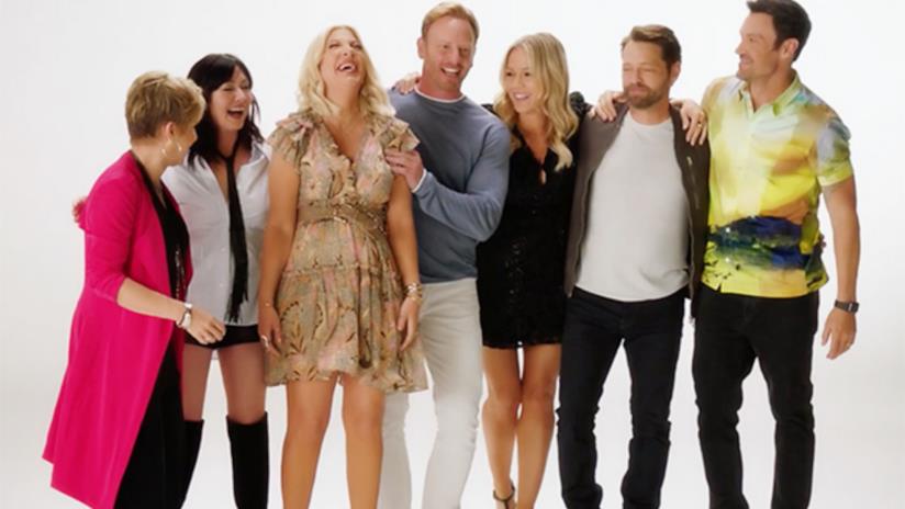 BH90210, come il revival ha aiutato il cast dopo la morte di Luke Perry Il cast di BH90210