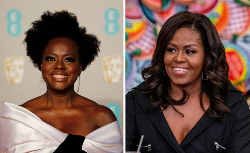 Viola Davis e Michelle Obama L'attrice Viola Davis e la ex first lady degli USA mIchelle Obama