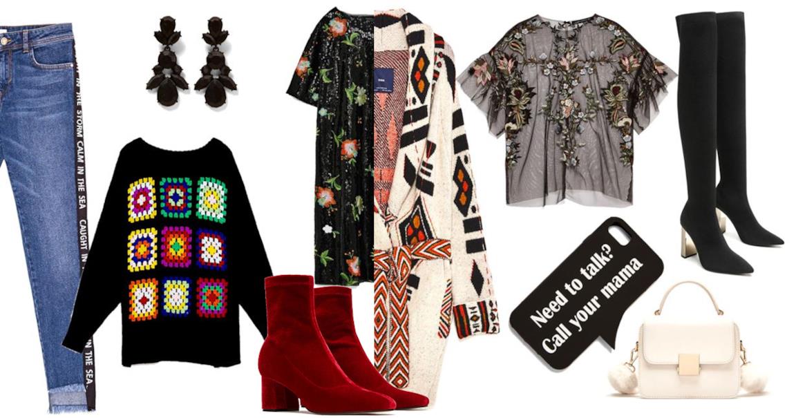 Capi della collezione Zara donna autunno inverno