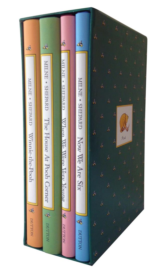 La serie dei libri di Winnie the Pooh Cofanetto con le edizioni inglesi di Winnie the Pooh