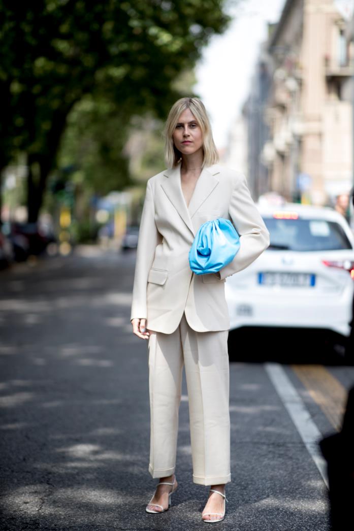 In bianco alla Milano Fashion Week Uomo 2019 Milano Moda Uomo 2019 tendenze