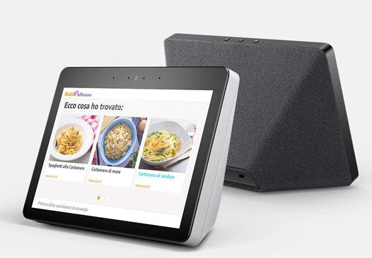 Echo Show di Amazon Echo Show di Amazon - ricette GialloZafferano