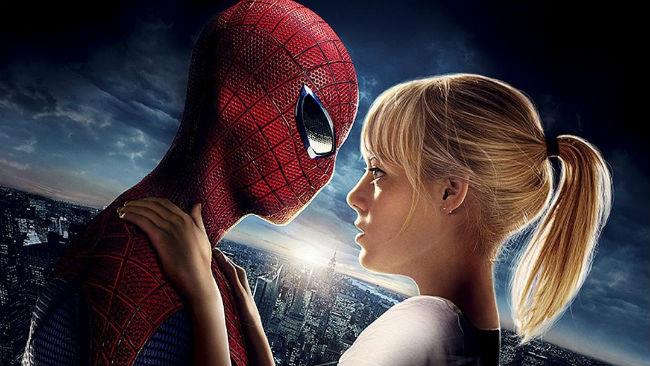 The Amazing Spider-Man Andrew Garfield ed Emma Stone in The Amazing Spider-Man