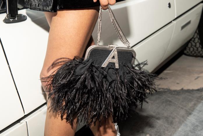 Borse autunno 2019 Borsa con piume The Attico autunno 2019