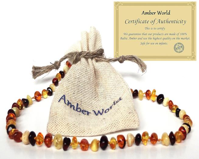 Provate la collana in Ambra del Baltico Collana in Ambra del Baltico
