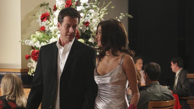 Desperate Housewives Mike e Susan eleganti al ristorante