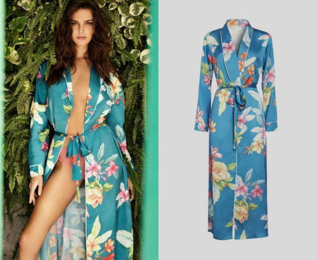 Yamamay Kimono Kimono lungo stampato - Shade of Japan