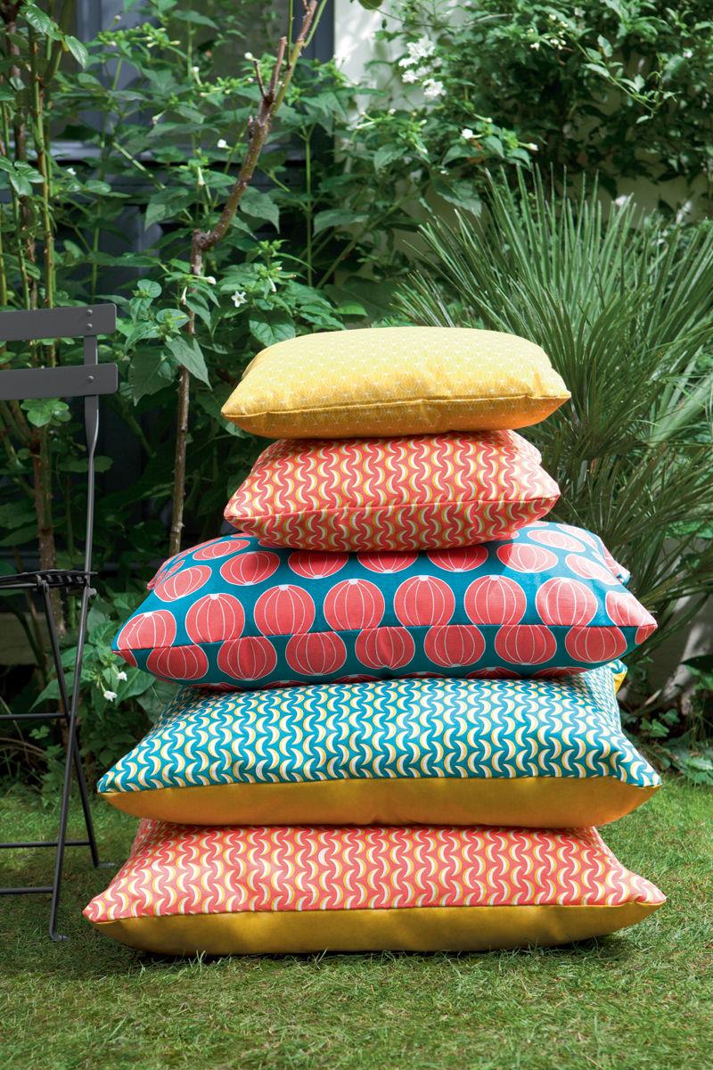 Cuscini colorati da esterno Fermob Cuscini da giardino Fermob