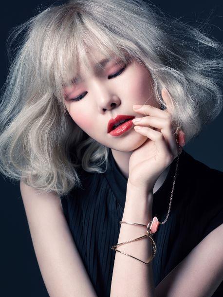 La modella coreana Jin Jung Sun Uno scatto della modella coreana Jin Jung Sun