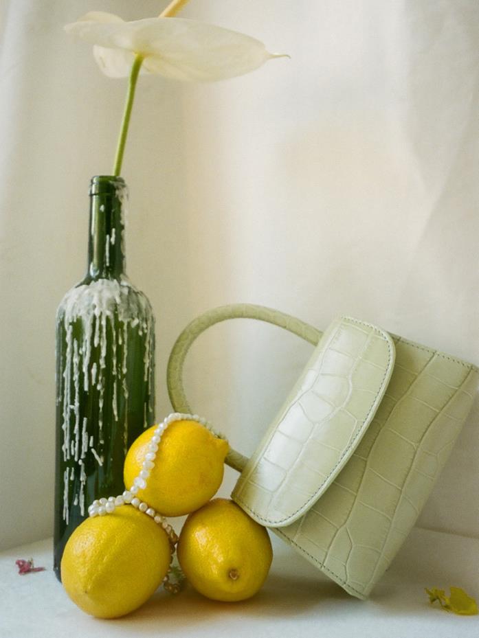 Borsa BY FAR Borsa Sage Green di BY FAR