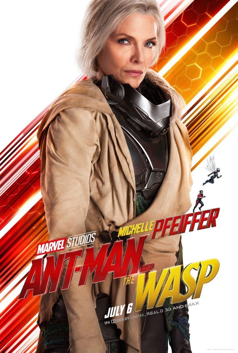 Michelle Pfeiifer è Janet Van Dyne in Ant-Man & The Wasp Michelle Pfeiifer in Ant-Man & The Wasp