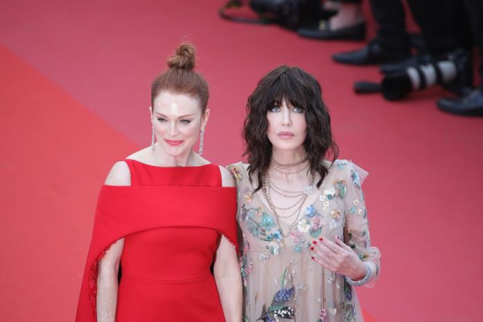 Julianne Moore e Isabelle Adjani Julianne Moore e Isabelle Adjani a Cannes 2018