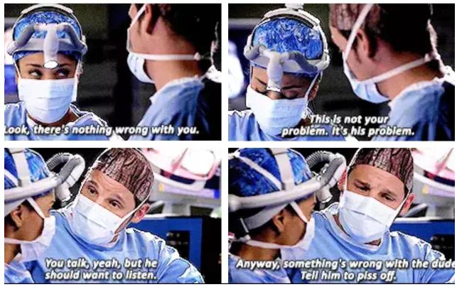 Alex e Maggie in Grey's Anatomy Una scena con Alex e Maggie in Grey's Anatomy