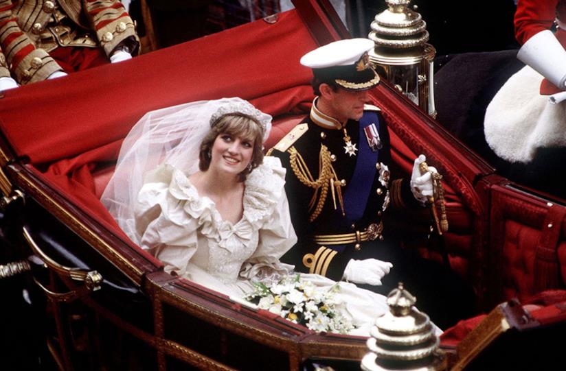Il matrimonio di Diana e Carlo diventa un musical La Principessa Diana e il Principe Carlo nel giorno delle nozze