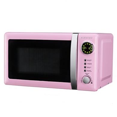 Forno a microonde rosa