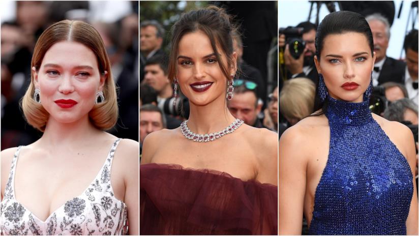 Festival di Cannes 2019: i beauty look migliori del nono giorno Léa Seydoux, Izabel Goulart e Adriana Lima