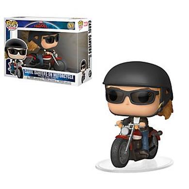 Personaggio in vinile Carol Danvers sulla moto