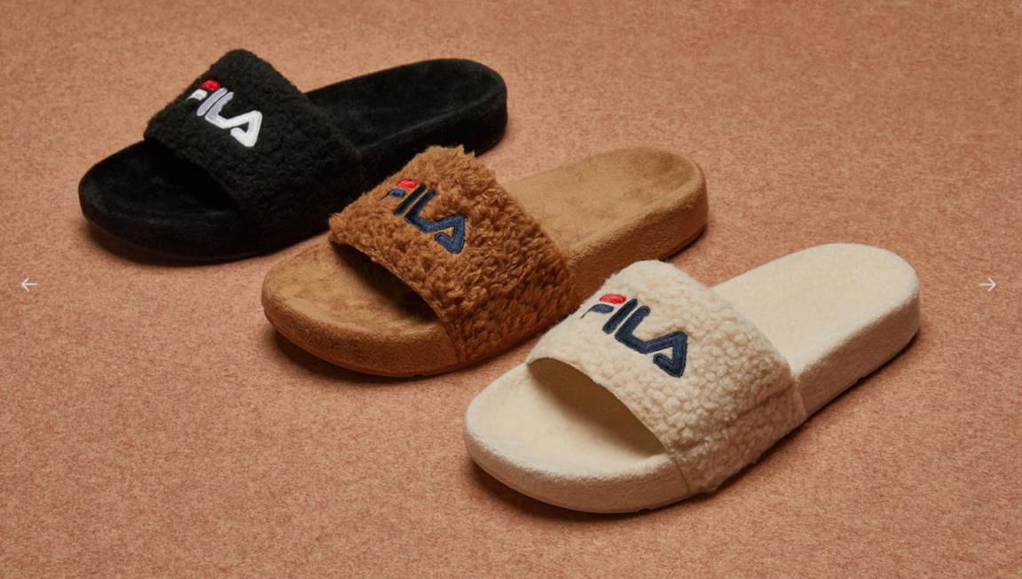 Le ciabatte Teddy bear Fila