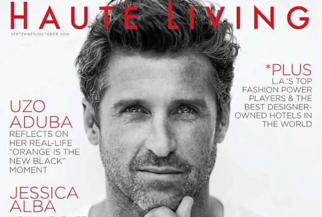 Patrick Dempsey parla degli scatti fatti pèer Haute Living Patrick Dempsey su Haute Living
