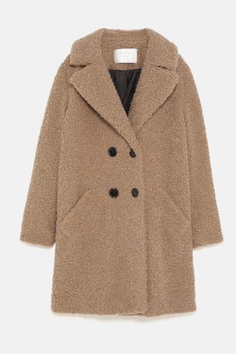Cappotto di pelliccia sintetica