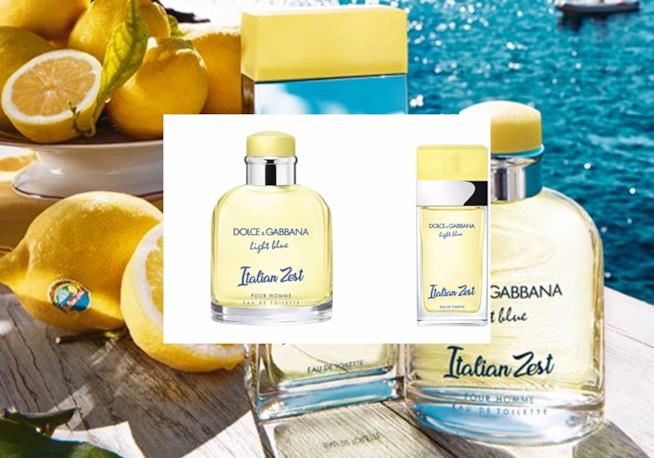Light Blue Italian Zest di Dolce&Gabbana La nuova fragranza estiva di Dolce&Gabbana per lei e per lui Light Blue Italian Zest