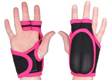 MERCO Guanti di Piloxing 2x0,25 kg (Nero/Rosa)