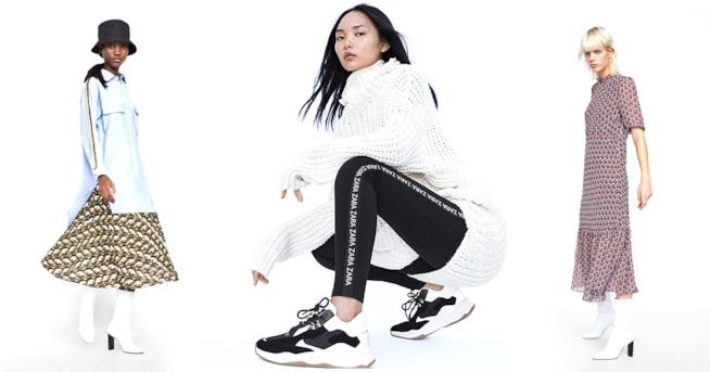 I nuovi arrivi di Zara con i loghi Loghi su capi e accessori di Zara