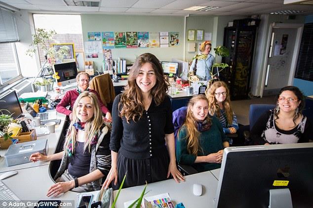 Bex Baxter e il suo staff La direttrice della Coexist