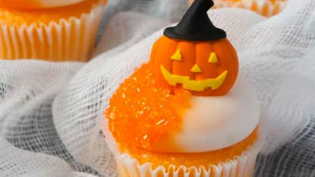 Ricette Halloween: cupcake con glassa e zucchette decorative Cupcake di Halloween