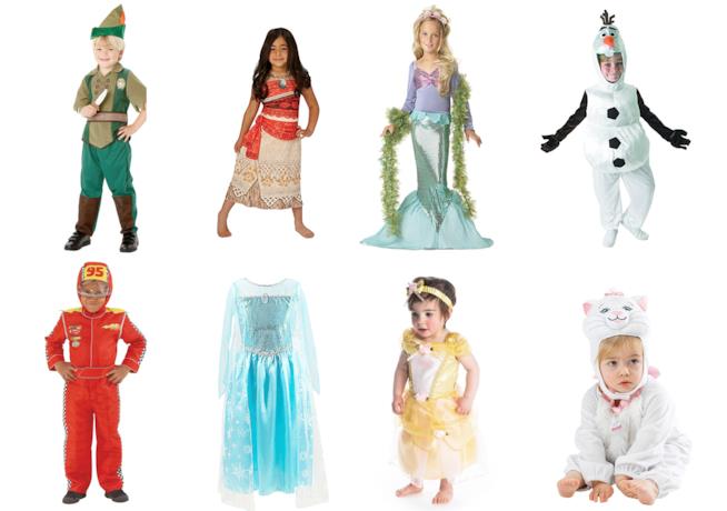 Costumi Diseny per bambini e bambine Costumi Disney