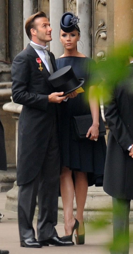 Victoria Beckham Victoria Beckham al matrimonio di Kate Middleton
