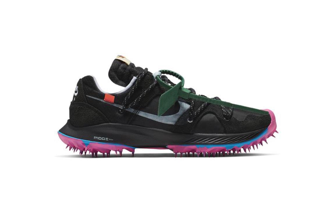 Off-White x Nike Zoom Terra Kiger 5 Sneaker black-pink