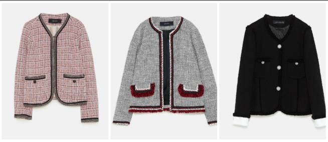 Giacche Chanel Giacche Chanel di Zara