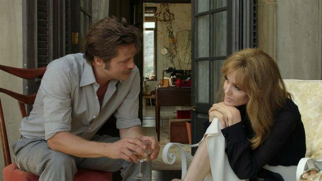Brad Pitt e Angelina Jolie Brad Pitt e Angelina Jolie nel film By The Sea