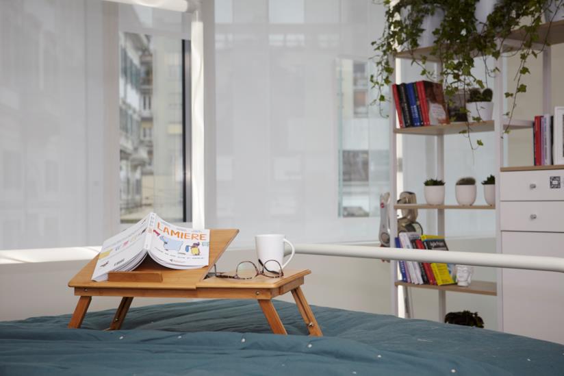Amazon presenta House in a Box al Fuorisalone 2019 Un angolo dell'installazione House in a Box
