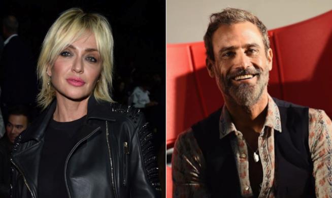 Paola Barale parla della fine della storia con Raz Degan Collage tra Paola Barale e Raz Degan