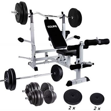 Set panca multifunzione