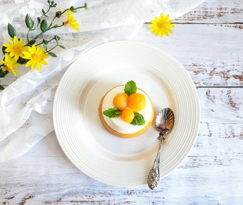 Semifreddo di melone senza glutine Dolce al cucchiaio