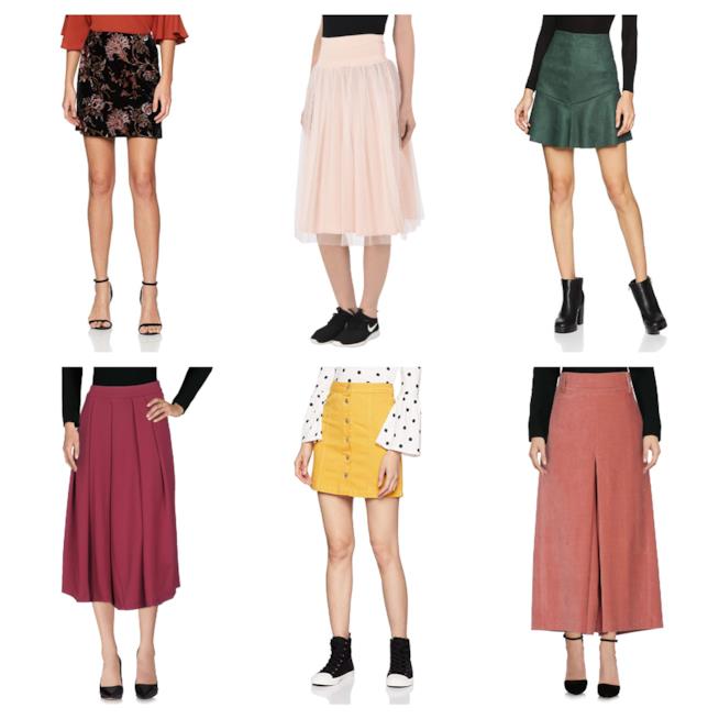 Gonne a vita alta di tendenza per l'autunno inverno 2018-19 A vita alta, le gonne di moda per l'A/I 2018-19