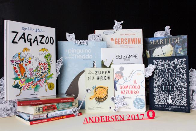I vincitori del Premio Andersen 2017 I titoli vincitori del Premio Andersen 2017