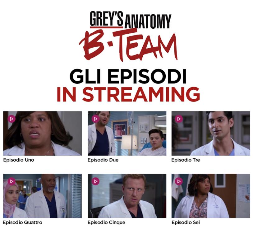 GREYS ANATOMY PUNTATE DA SCARICA